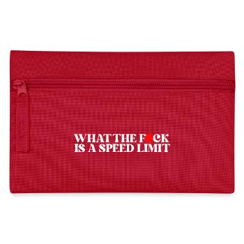 Auto - Federtasche - Rot - Vorne