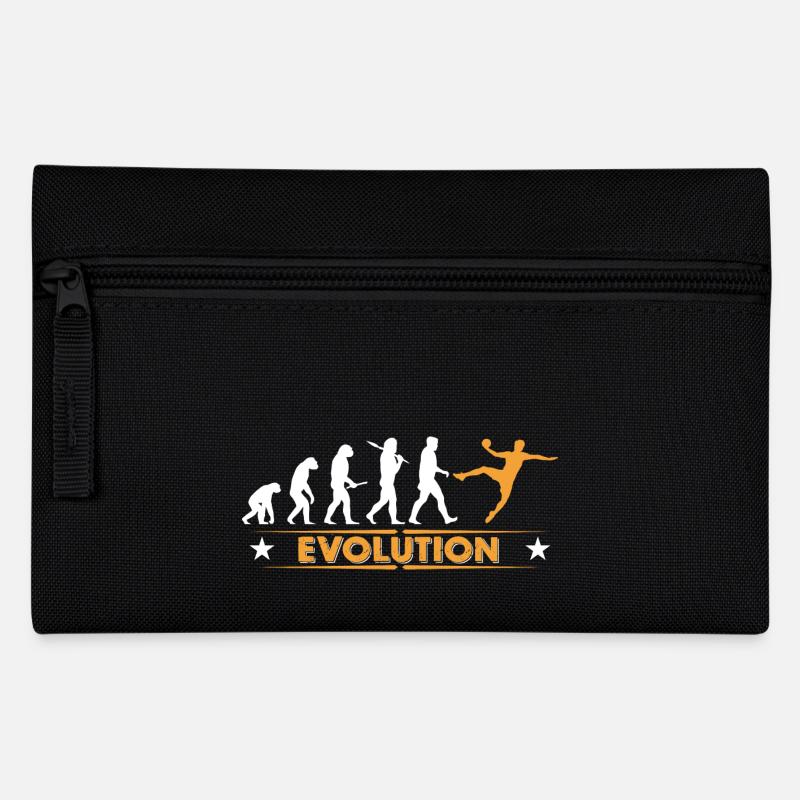 Handball Evolution - orange/weiss - Trousse - noir
