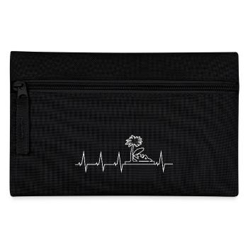Holiday - heart beat - Pencil Case - black - Front