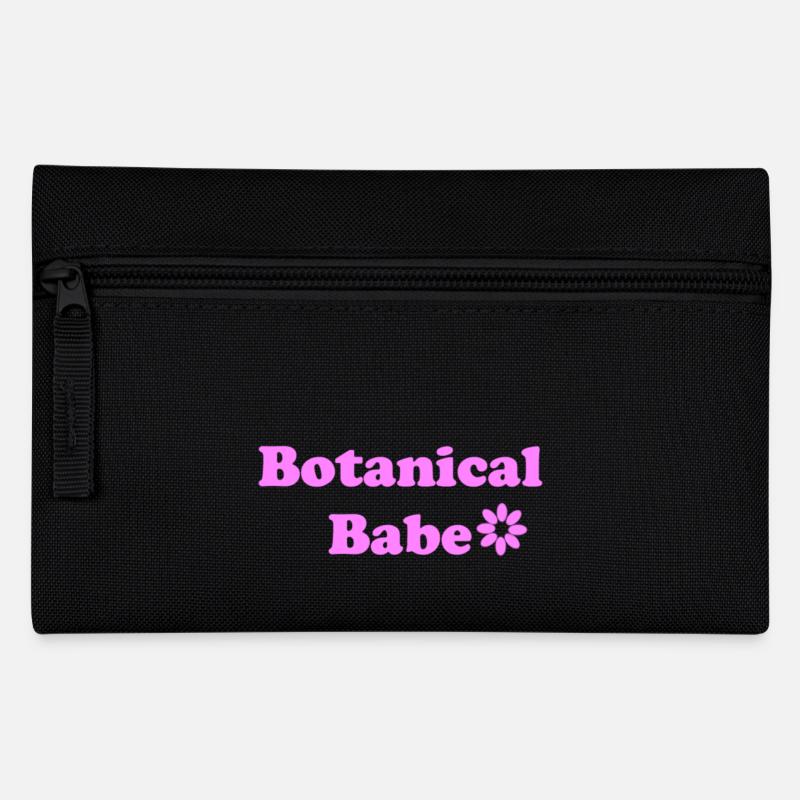 Botanical Babe - Pencil Case - black