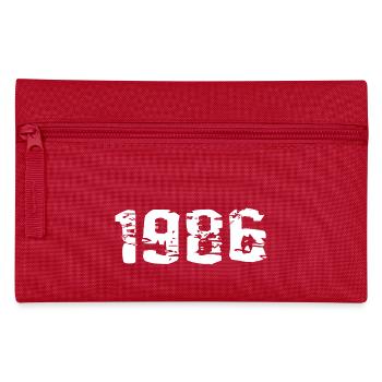 Year of birth 1986 - Pencil Case - red - Front