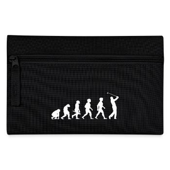 Evolution Golf Golfer Golfer Golf Course - Pencil Case - black - Front