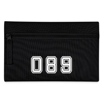 089 München - Federtasche - Schwarz - Vorne