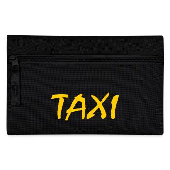 taxi - Pencil Case - black - Front