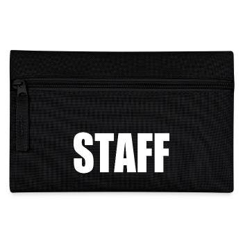 Staff - Pencil Case - black - Front