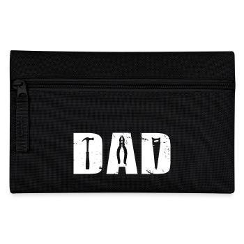 DAD - Outils - Père - Papa - Cadeau de la fête des Pères - Trousse - noir - Devant