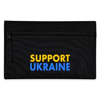 Support ukraine - Federtasche - Schwarz - Vorne