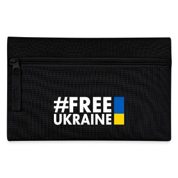 Free ukraine - Pencil Case - black - Front