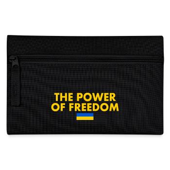 The power of freedom - Pencil Case - black - Front