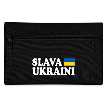 Slava ukraini - Pencil Case - black - Front
