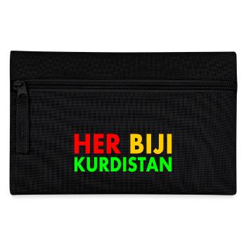 Her biji Kurdistan - Pencil Case - black - Front