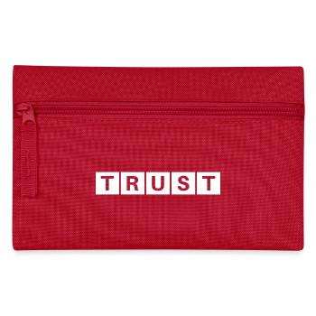 TRUST WHITE KOLLEKTION - Federtasche - Rot - Vorne