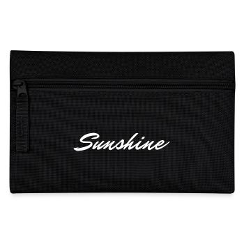 Sunshine Sunshine Valentine's Day Favorite Person - Pencil Case - black - Front