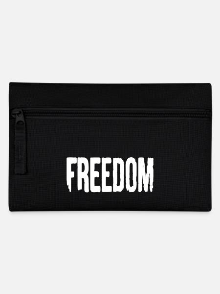 Freedom - Federtasche - Schwarz