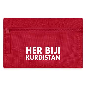 Her biji Kurdistan - Federtasche - Rot - Vorne