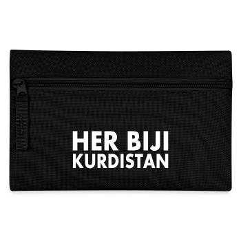 Her biji Kurdistan - Federtasche - Schwarz - Vorne