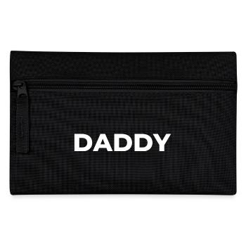 Daddy Dad Dad Dad Dad Favorite person - Pencil Case - black - Front