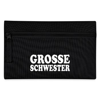 Grosse schwester - Federtasche - Schwarz - Vorne