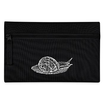 Escargot, escargot de vigne blanc - Trousse - noir - Devant