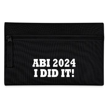 Abi 2024 - Federtasche - Schwarz - Vorne