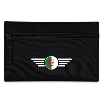 I Love Algeria, Elegance Style Design T-Shirt - Pencil Case - black - Front