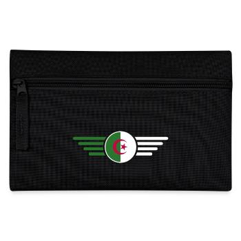 I Love Algeria, Elegance Style Design T-Shirt - Pencil Case - black - Front