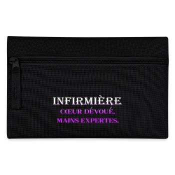 NURSE NURSE DOCTOR HUMOR DRÖLES 13 - Pencil Case - black - Front