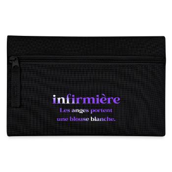 NURSE NURSE DOCTOR HUMOR DRÖLES 6 - Pencil Case - black - Front