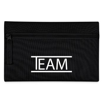 Équipe - personnalisable - Trousse - noir - Devant