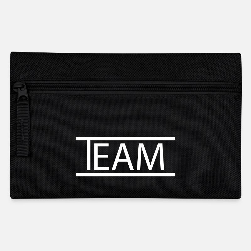 Équipe - personnalisable - Trousse - noir