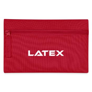Font Design "Latex" - Pencil Case - red - Front