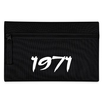1971 54th Anniversary Gift 1971 Retro 1971 - Pencil Case - black - Front