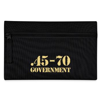 45-70 caliber ammo - Pencil Case - black - Front