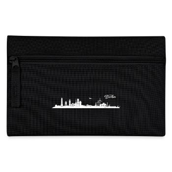 Borkumer Skyline - Federtasche - Schwarz - Vorne