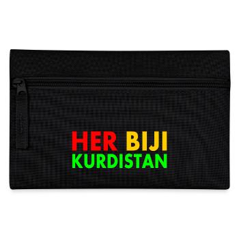 Her biji Kurdistan - Pencil Case - black - Front