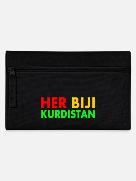 Her biji Kurdistan - Federtasche - Schwarz