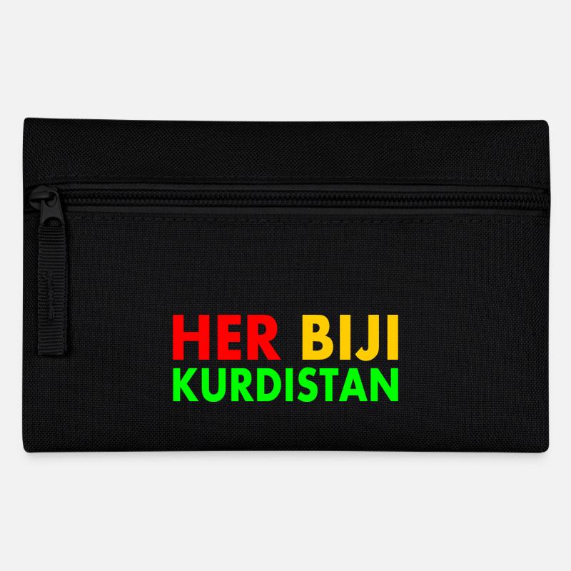 Her biji Kurdistan - Pencil Case - black