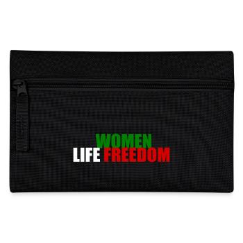 Women life freedom - Pencil Case - black - Front