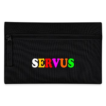 servus - Federtasche - Schwarz - Vorne