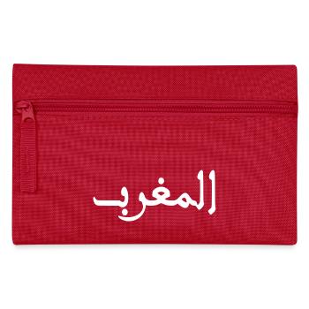 Morocco المغرب - Pencil Case - red - Front
