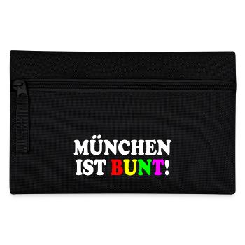 Munich est colorée - Trousse - noir - Devant