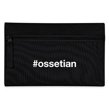 OSSETIAN Hashtag Ossetia - Pencil Case - black - Front
