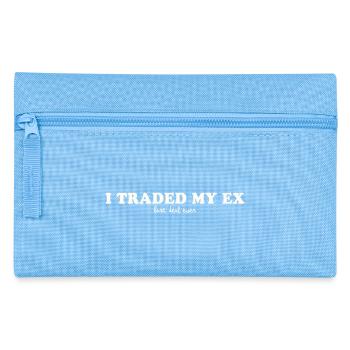 J’AI ÉCHANGÉ MON EX - LA MEILLEURE AFFAIRE DE TOUS LES TEMPS - Trousse - bleu clair - Devant