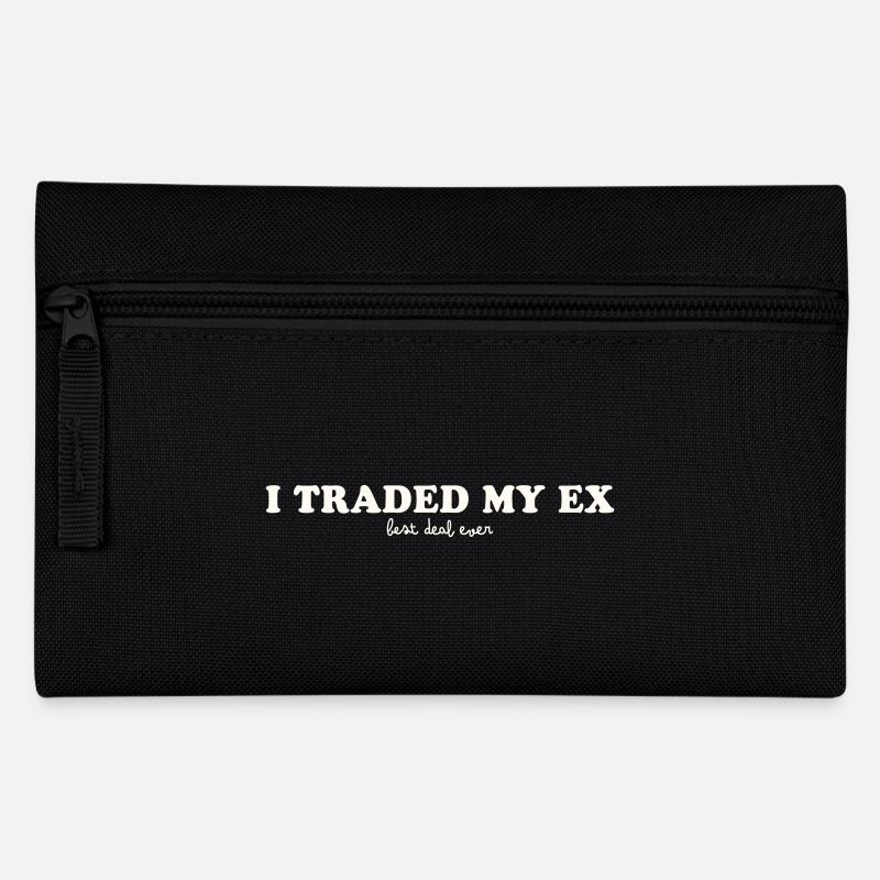 I TRADED MY EX - BEST DEAL EVER - Federtasche - Schwarz