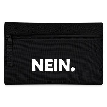 Nein - Federtasche - Schwarz - Vorne