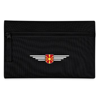 Mazedonien T-Shirt Design für Fans - Federtasche - Schwarz - Vorne