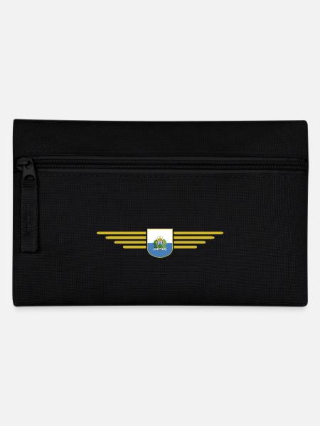 I Love San Marino, T-shirt design de style élégance - Trousse - noir