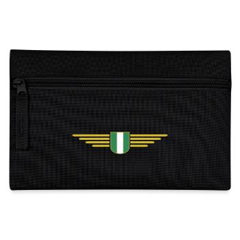 Nigeria Design – Show your love for the country - Pencil Case - black - Front