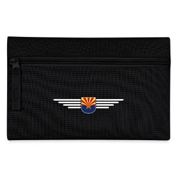 Arizona Fan T-Shirt – Wüstenstyle - Federtasche - Schwarz - Vorne