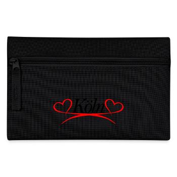Köln Herz - Federtasche - Schwarz - Vorne